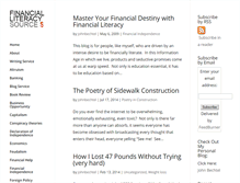 Tablet Screenshot of financialliteracysource.com